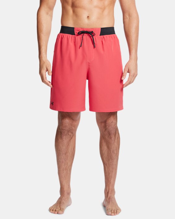 Men's UA Comfort Waistband Notch Shorts, Red, pdpMainDesktop image number 0